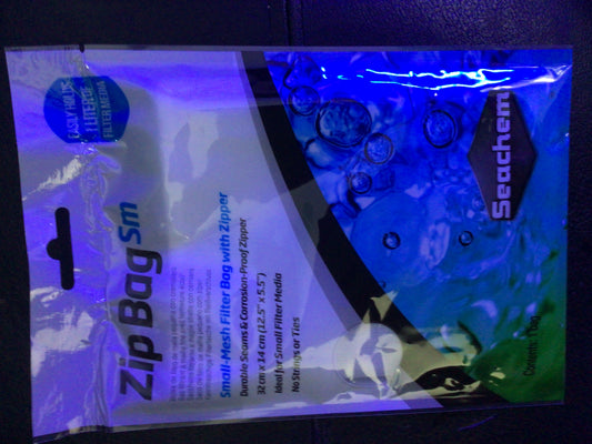 Seachem zip bag small