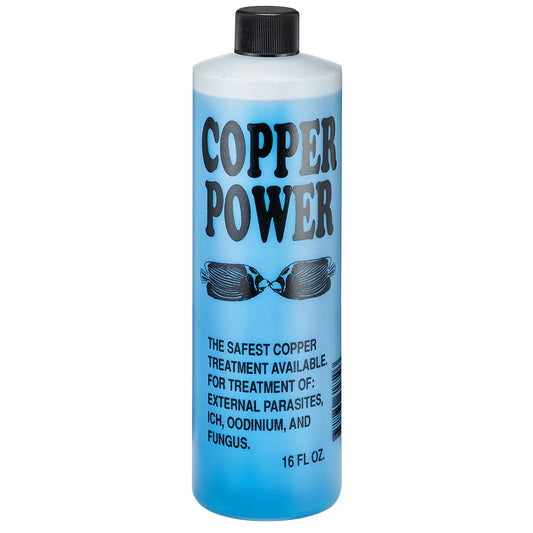 Copper Power Parasite Treatment Blue saltwater 4oz