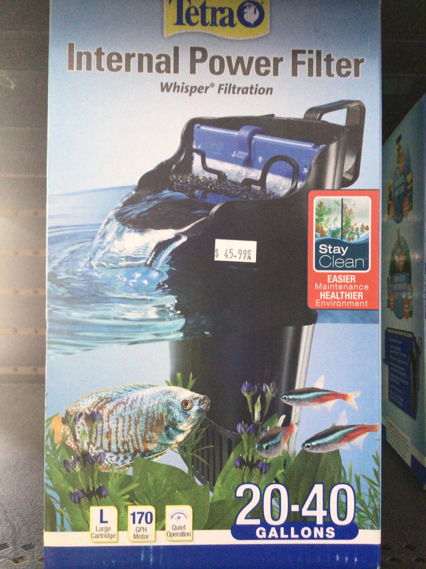 Tetra internal power filter 20-40