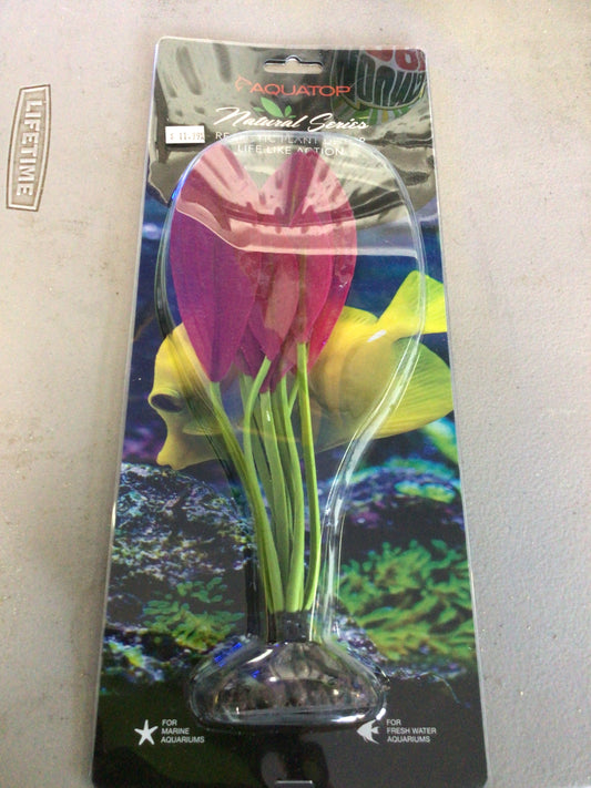 Aquatop purple plant 10”