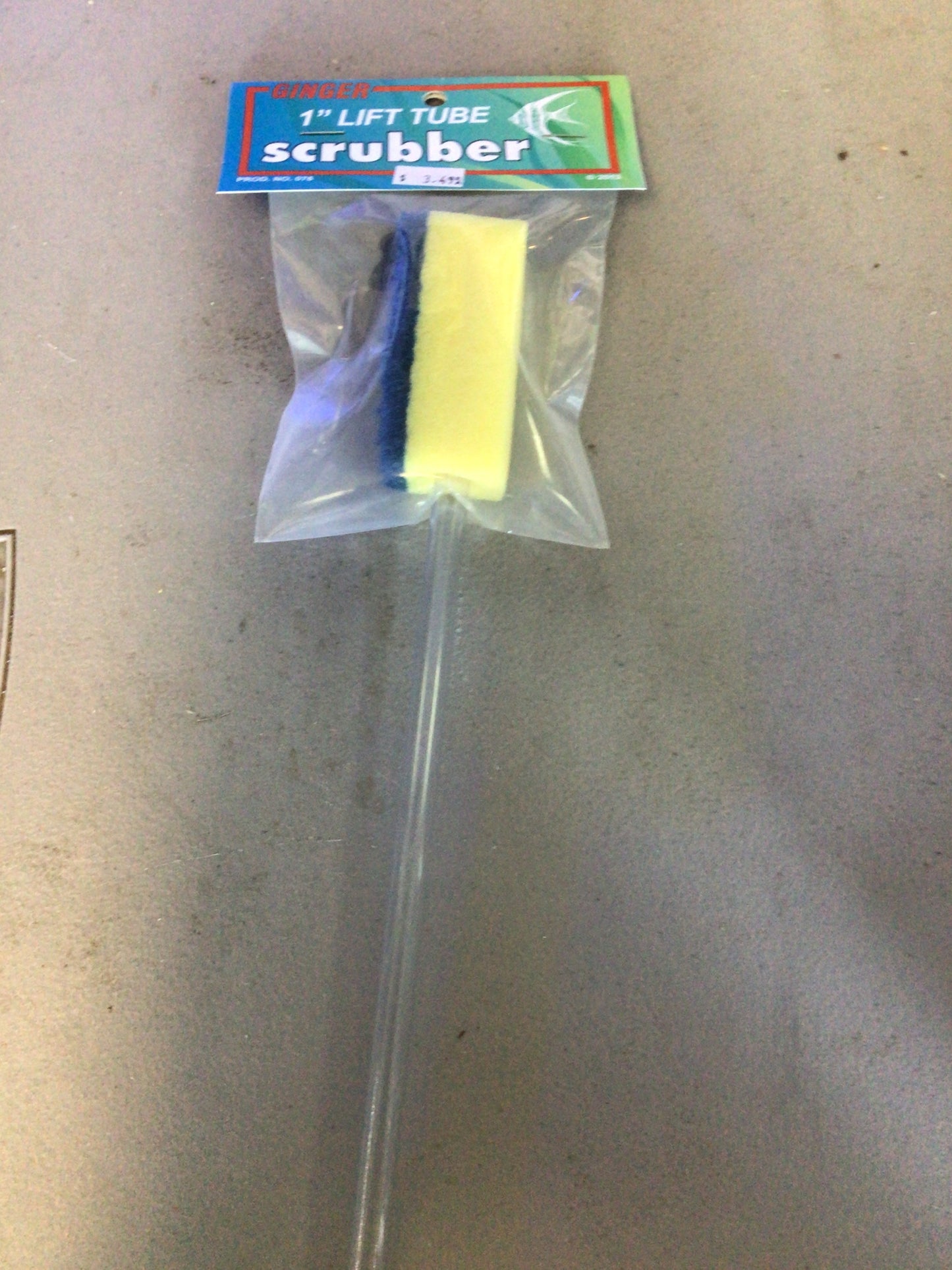 1” lift tube scrubber