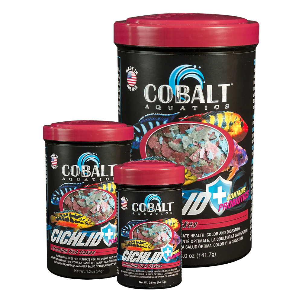 Cobalt Cichlid Flakes 5oz