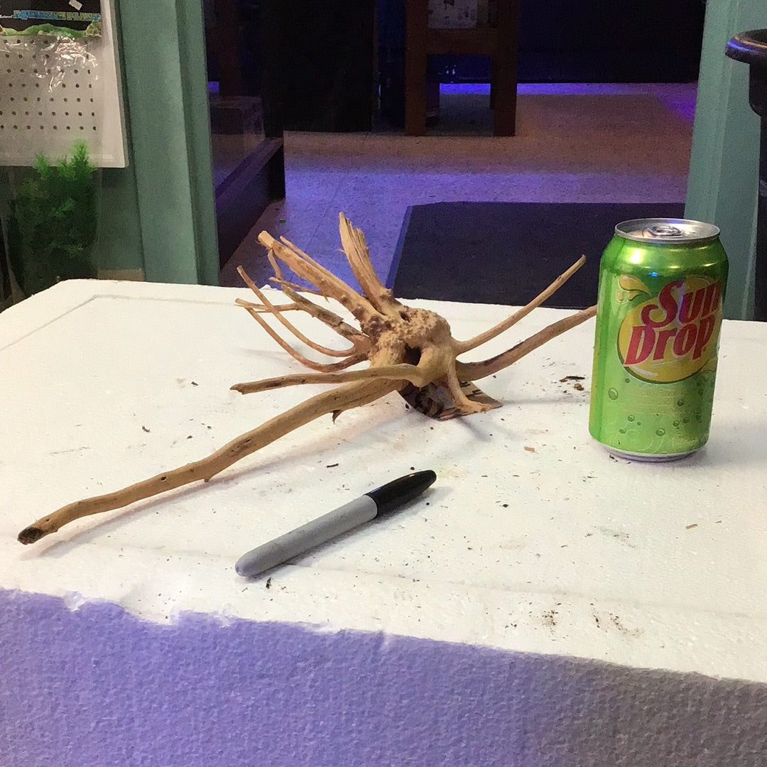 SR Aquaristik Weathered Spider Wood  #4 small