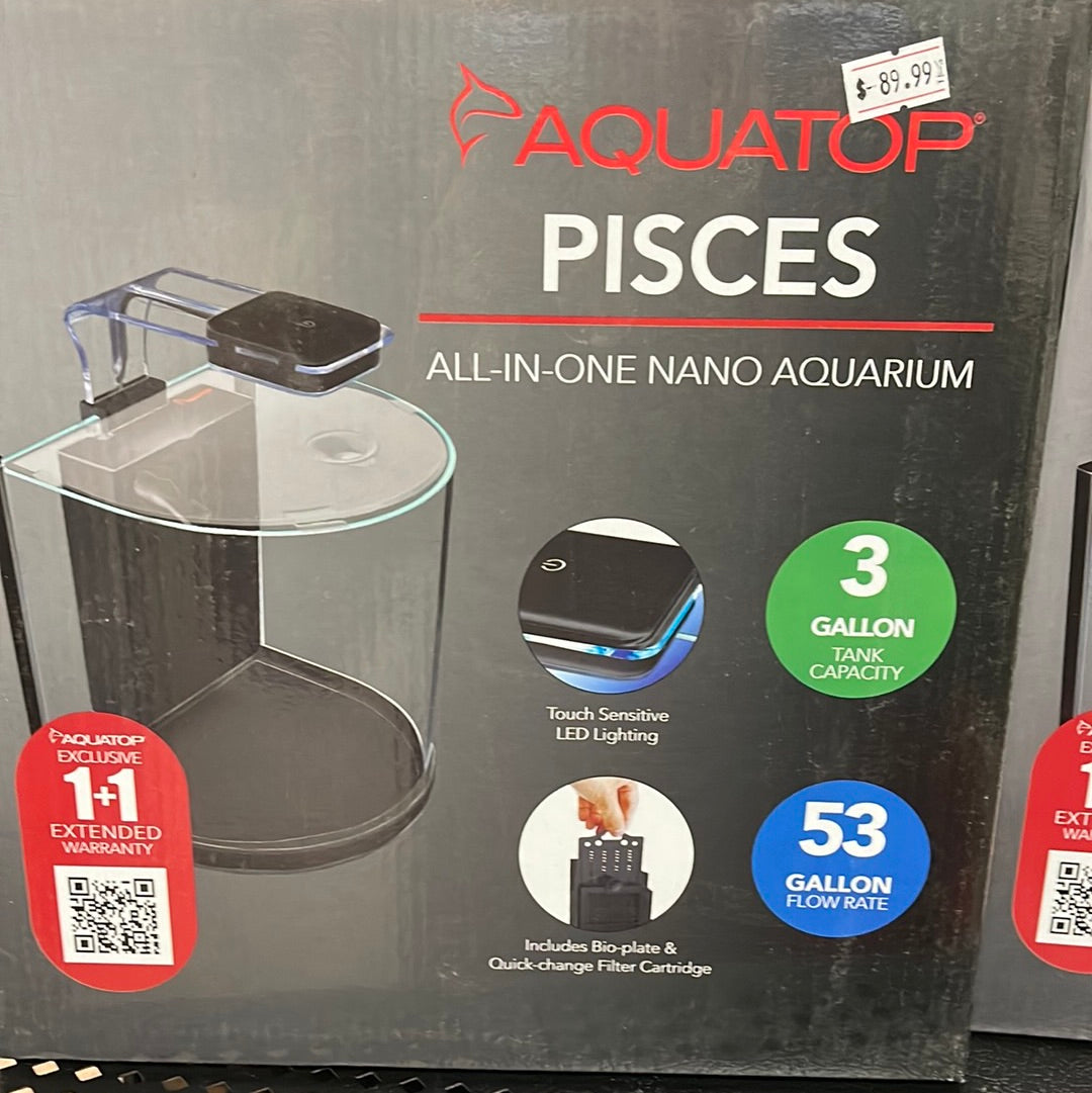 AquaTop Pisces 3 gal Tank