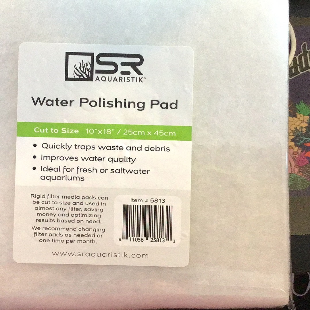SR aquaristik water polishing pad (filter pad) 10x18