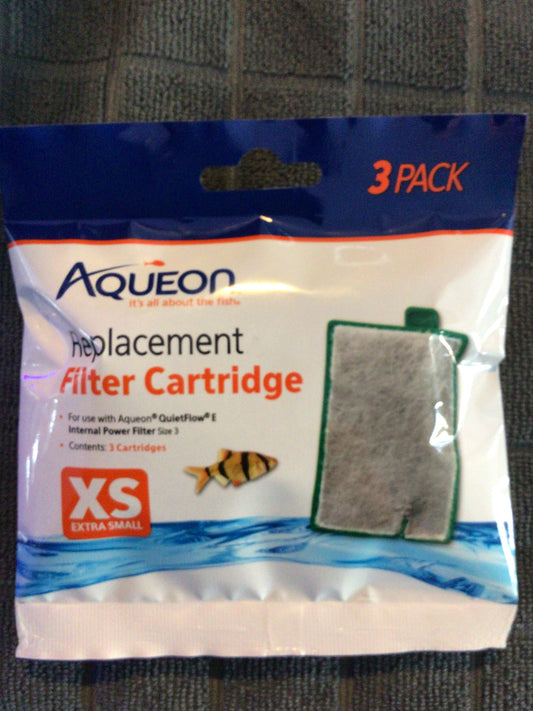 Aqueon internal power filter filter cartridge extra small