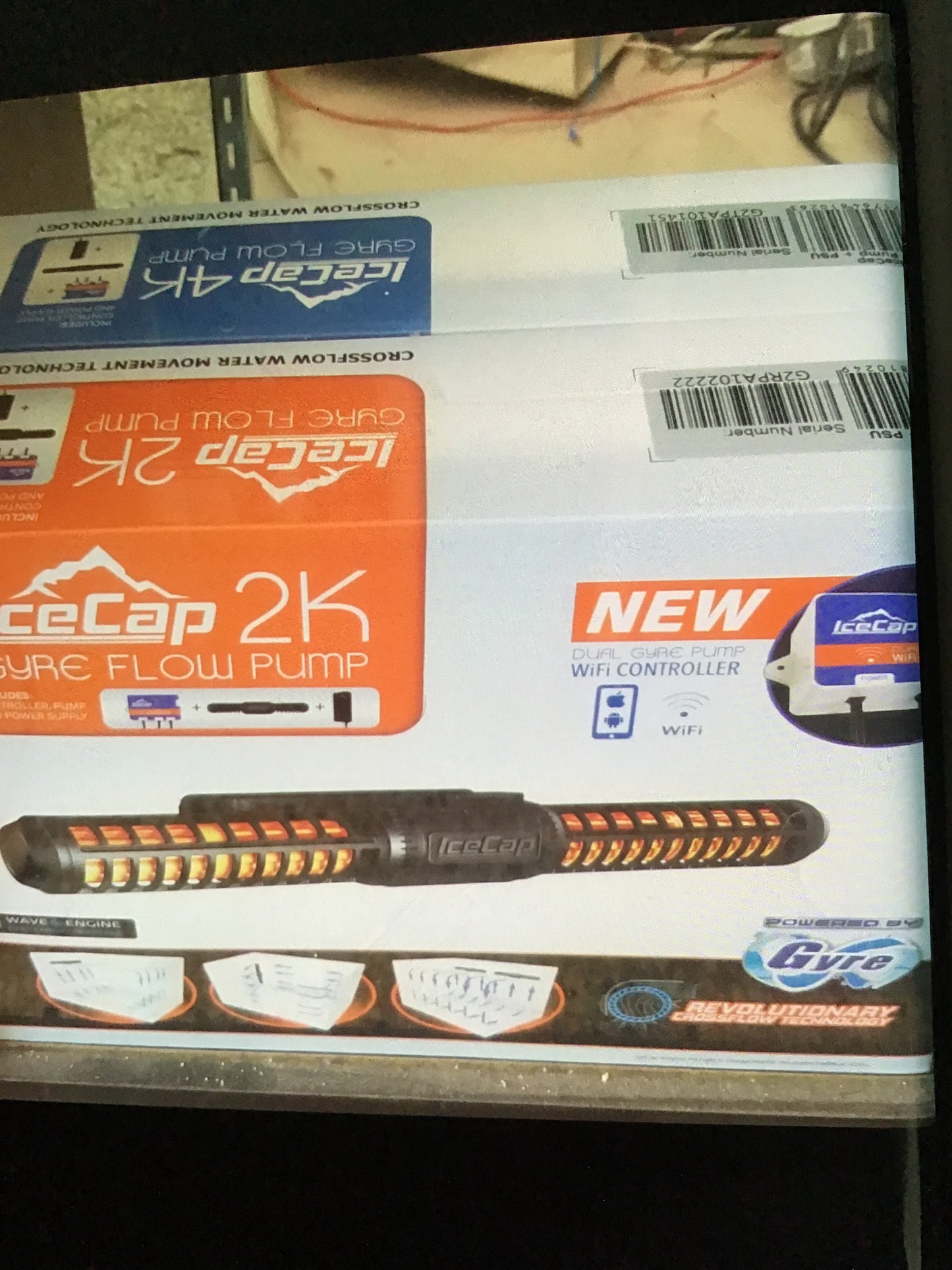 IceCap 4K Gyre Flow Pump with Dual Pump WiFi Controller