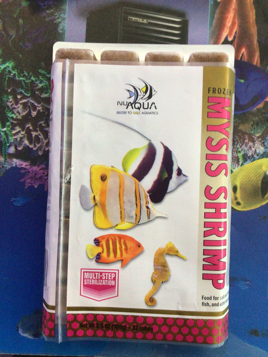 100g frozen Mysis shrimp cubes
