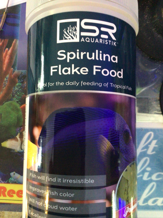 Sr aquaristik premium spirulina flakes