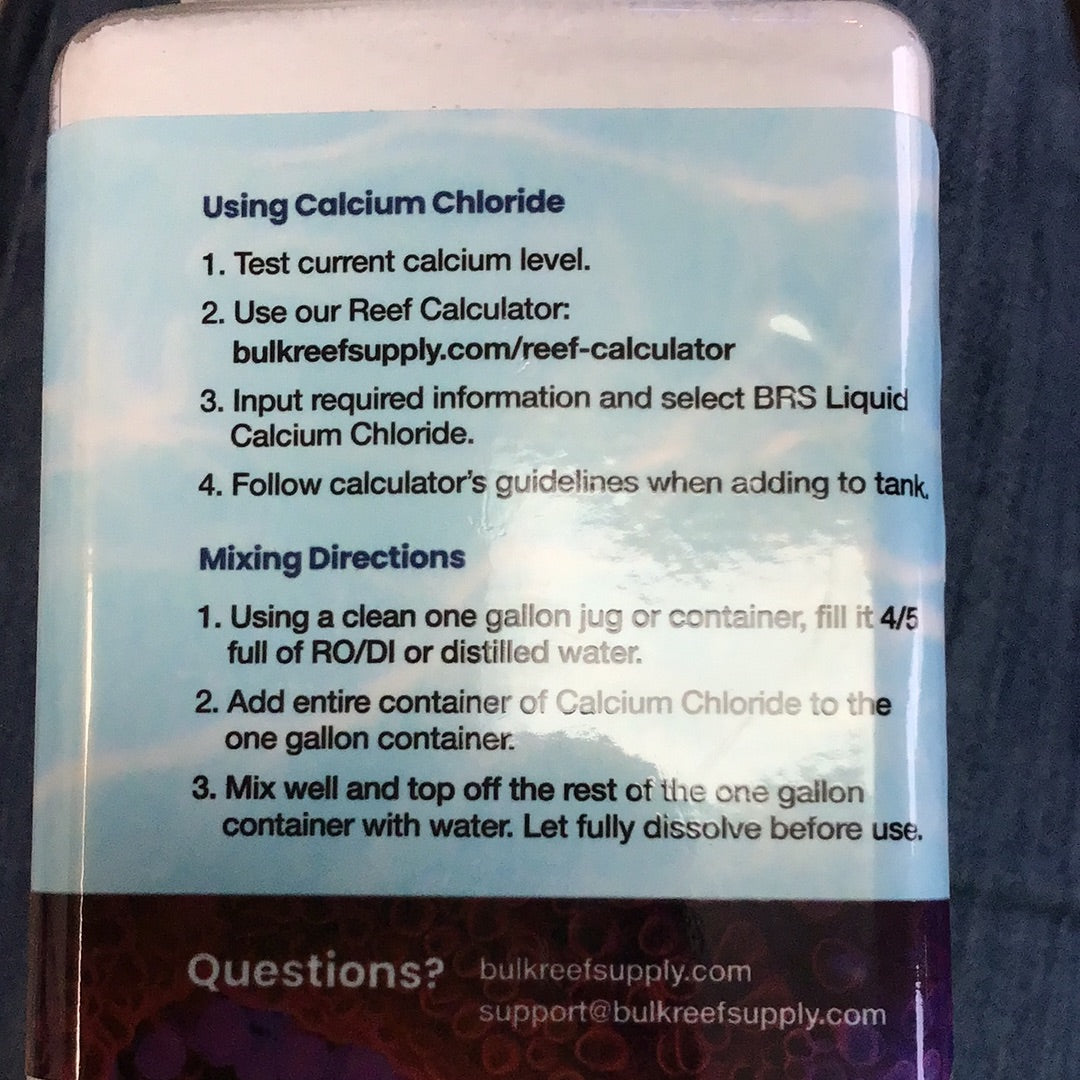 BRS Pharma Calcium Chloride 1 gal Mix