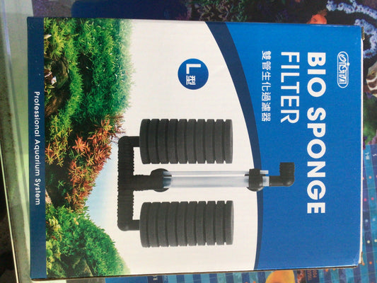 Bio sponge filter double