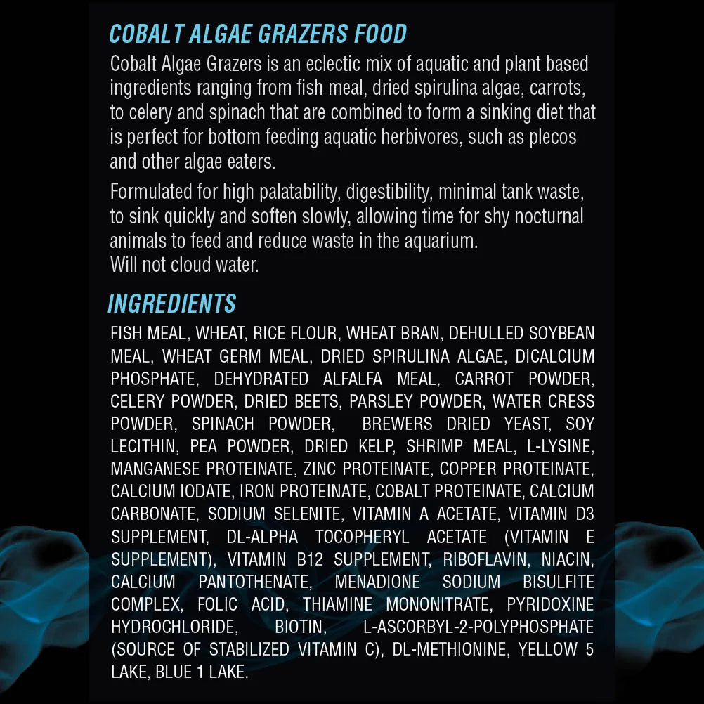 Cobalt Algae Grazers 3.5oz