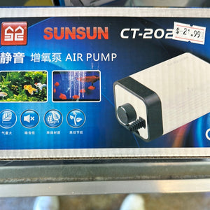 Sunsun air pump CT-202 dual outlet