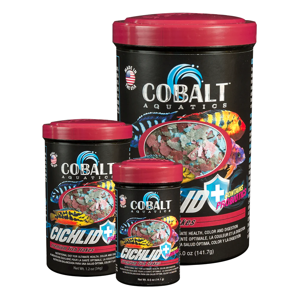 Cobalt Cichlid Flakes 1.2oz