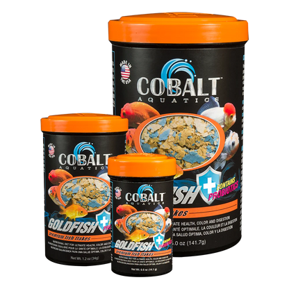 Cobalt Goldfish color Flakes 5 oz