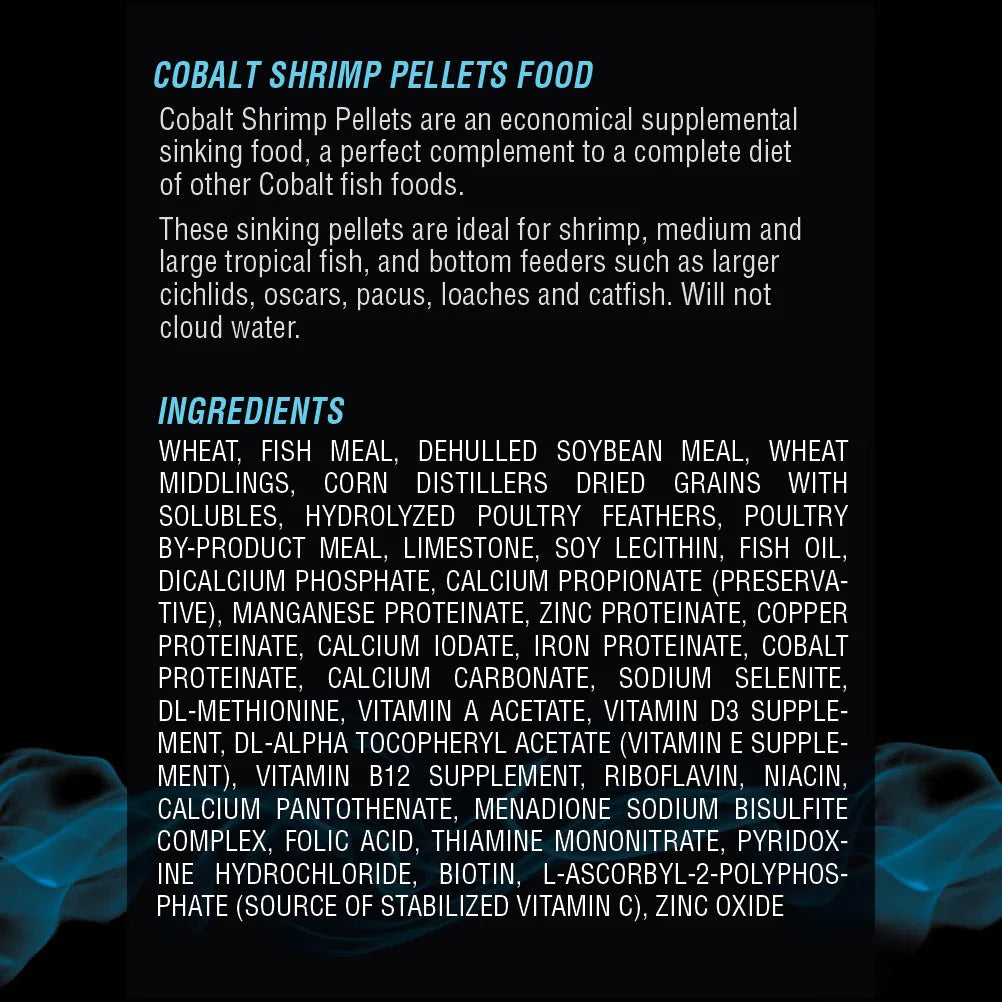 Cobalt Shrimp Pellets 4.5 oz
