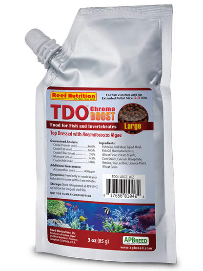 Reef Nutrition 3oz Large TDO-C1 Chroma Boost Food