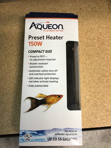 Aqueon preset 150 watt heater