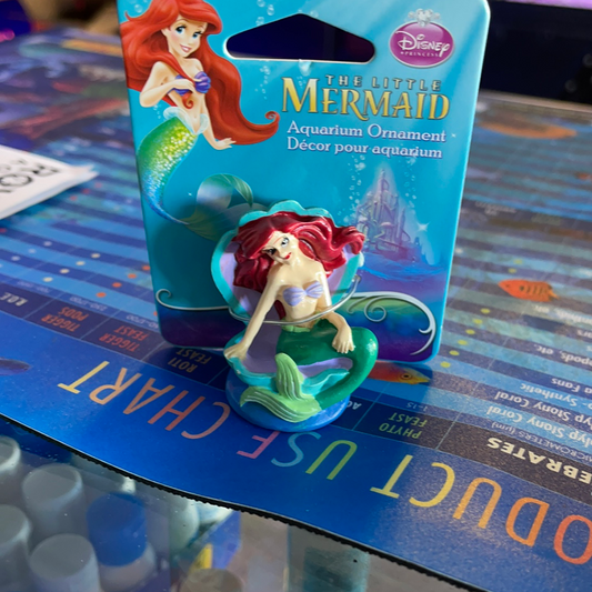 Ariel on a shell throne- mini