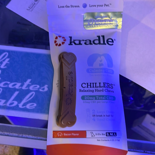 Kradle Chillers Hard Chew 2pk CBD