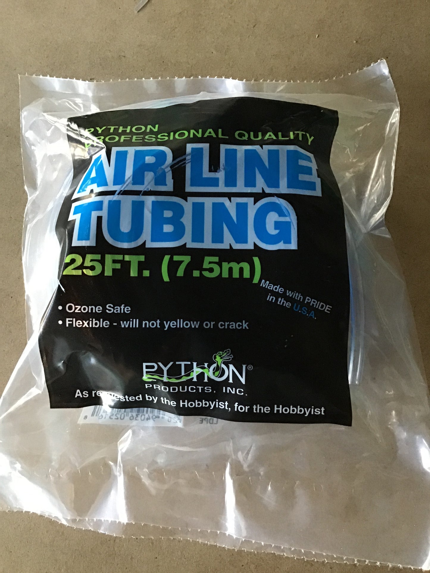 Air line tubing 25’