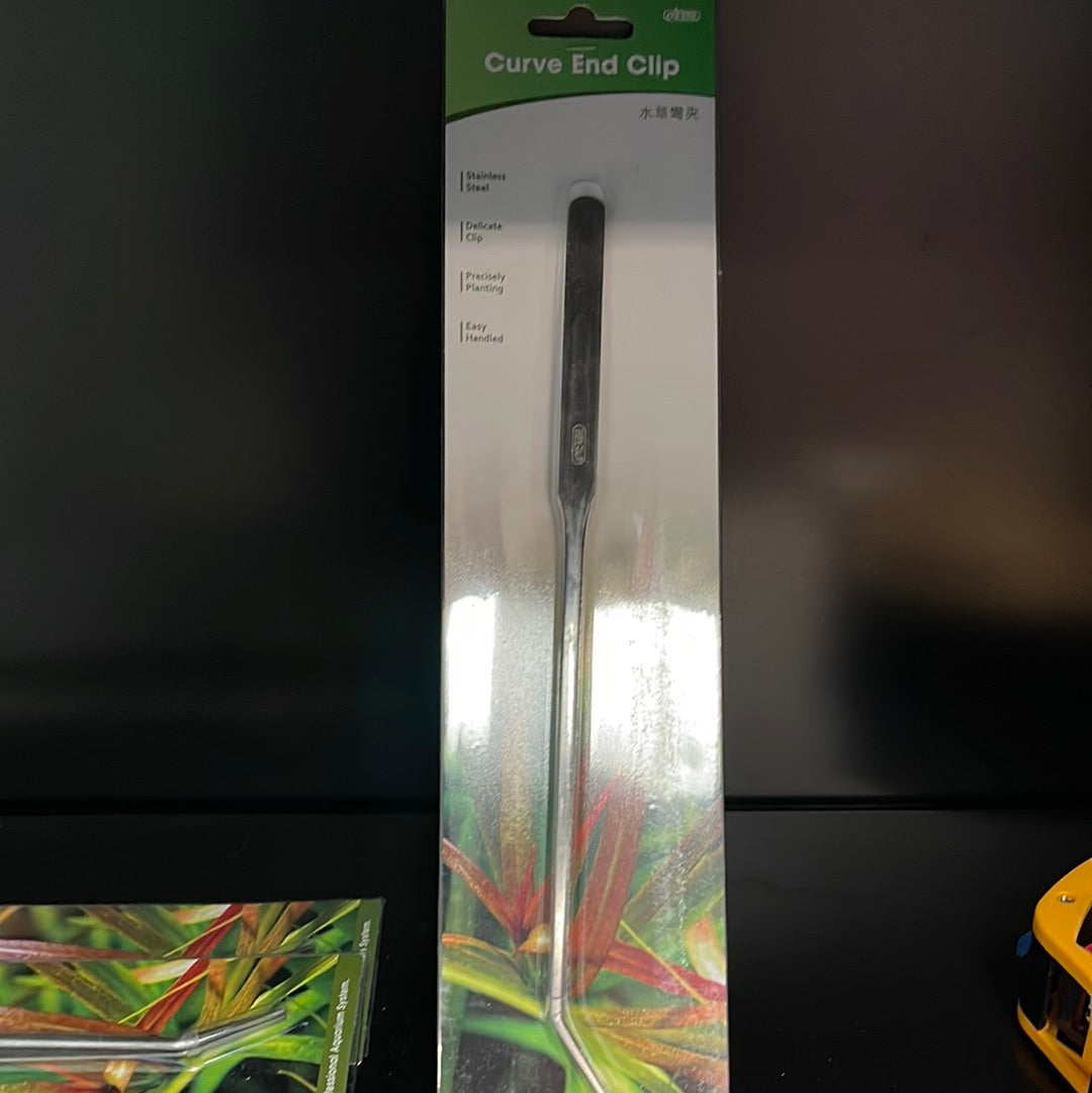 ISTA Stainless Steel Tweezers Curved