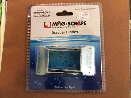 Mag float scraper