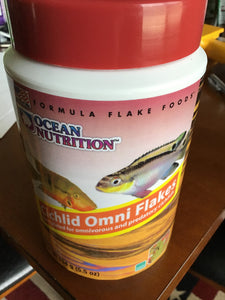 Ocean Nutrition Cichlid Omni Flakes 5.5 oz