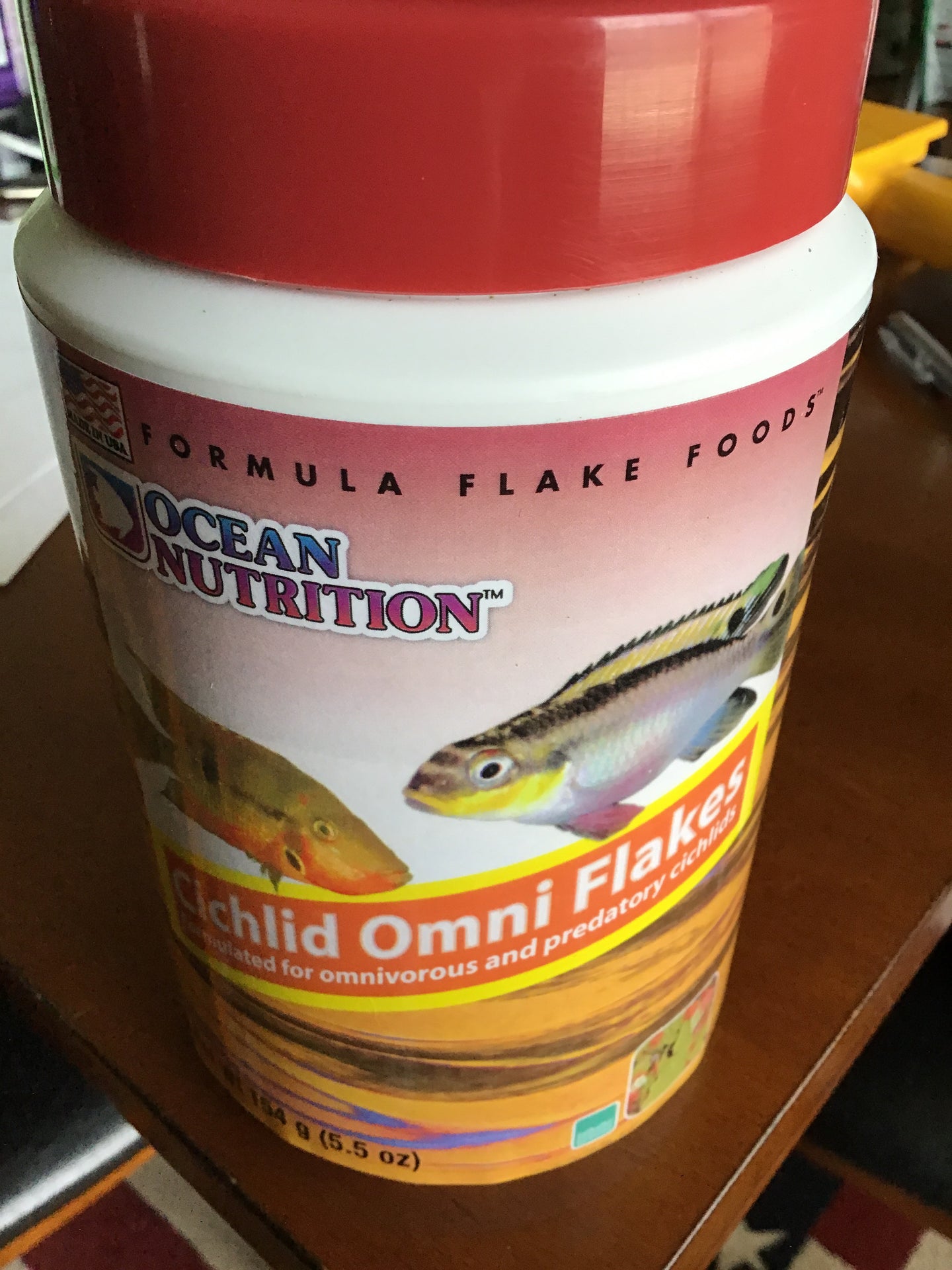 Ocean Nutrition Cichlid Omni Flakes 5.5 oz