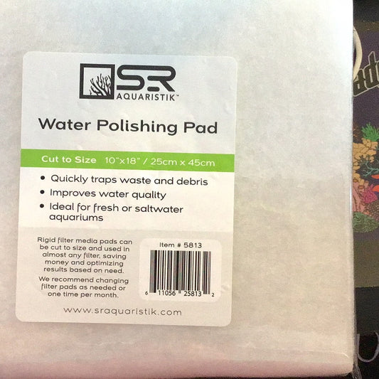 SR aquaristik water polishing pad (filter pad) 10x18