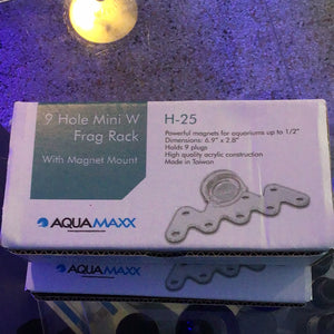 Aquamaxx 9 hole W mini magnetic frag rack