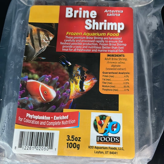 V2O brine shrimp 100g