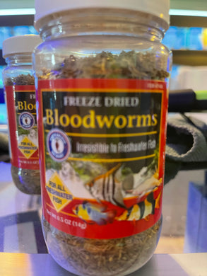 freeze dried bloodworms