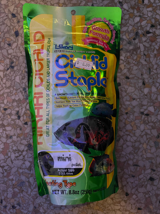 Hikari Cichlid Staple Food: mini Pellets 8.8 oz
