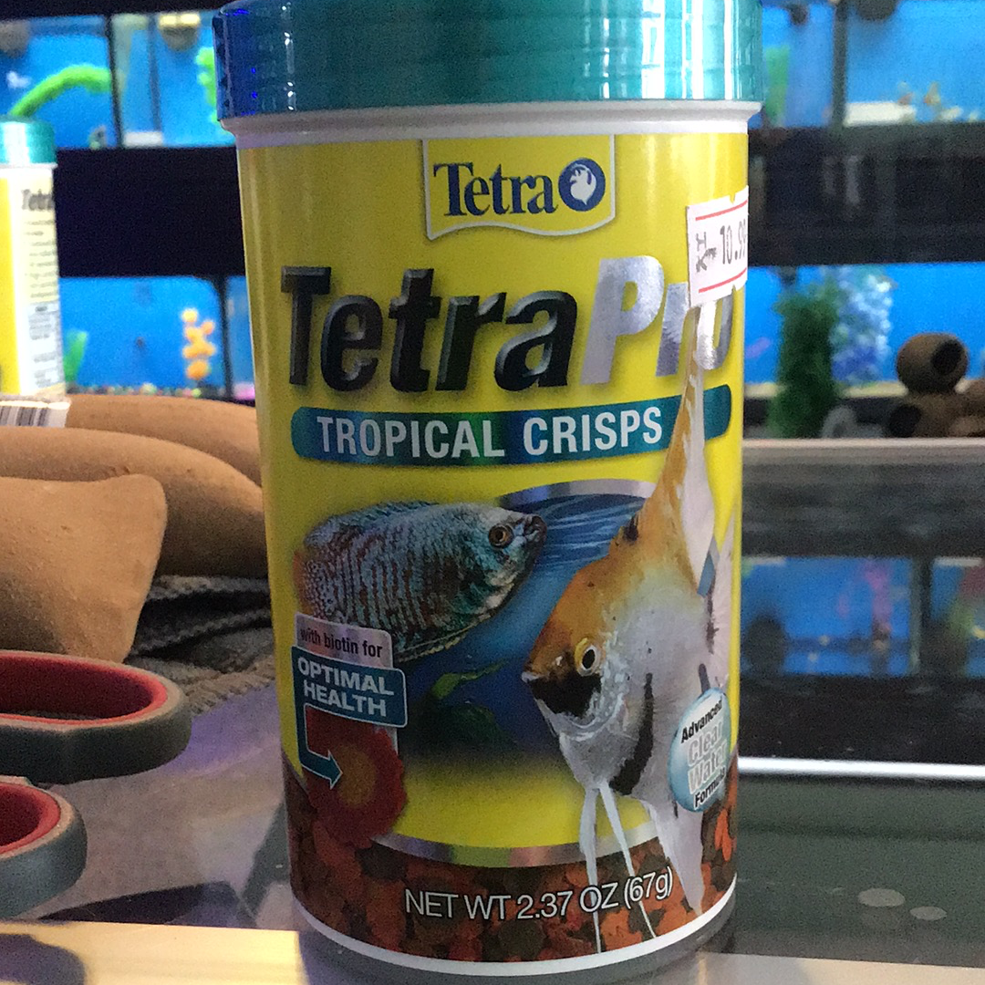 Tetra tetrapro tropical crisps 2.37oz