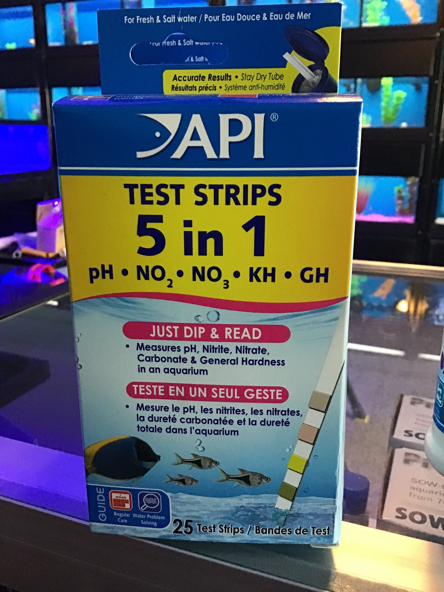 API Test Strips 5 in 1