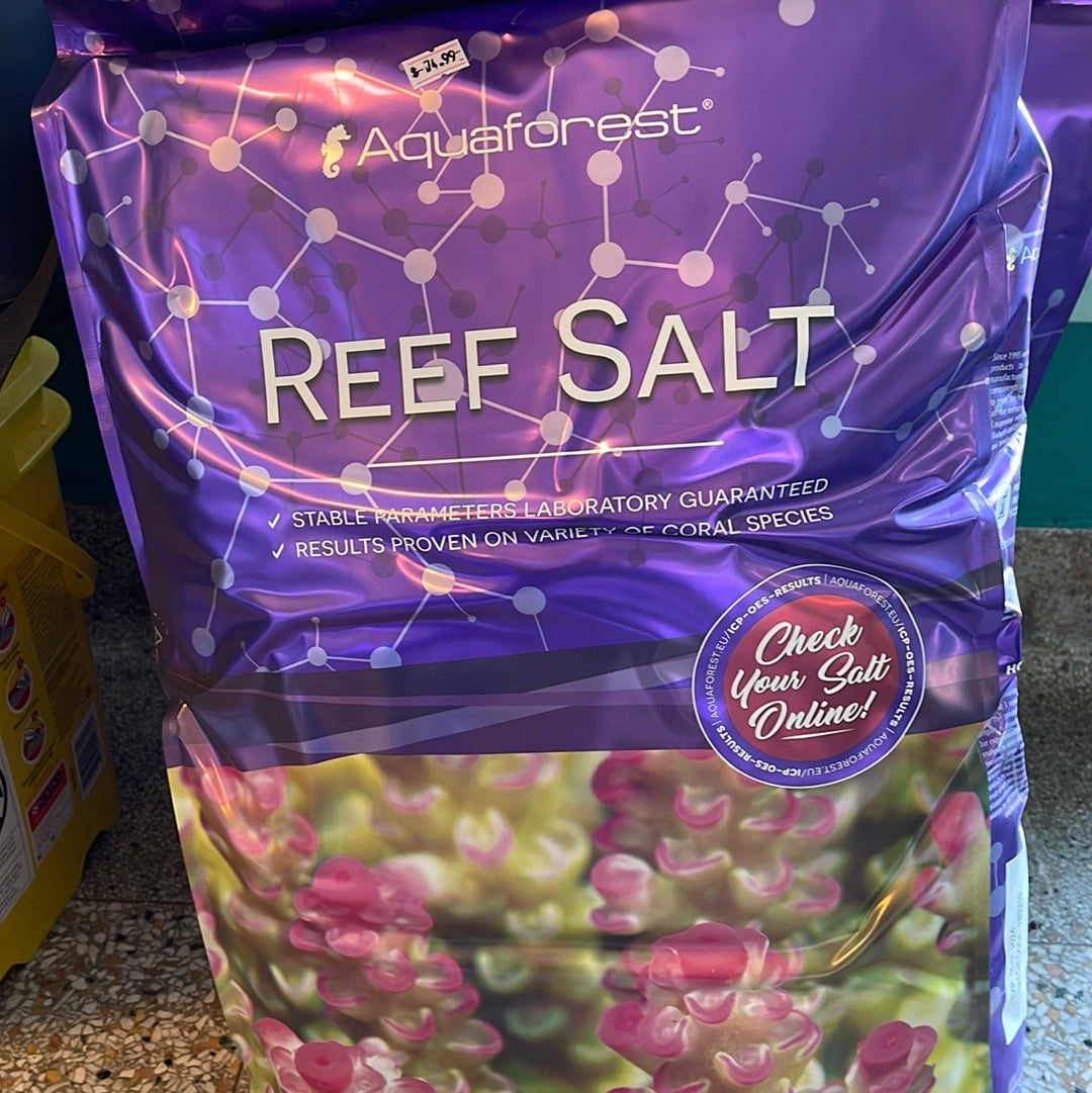 Aquaforest reef salt 200 gallon bag