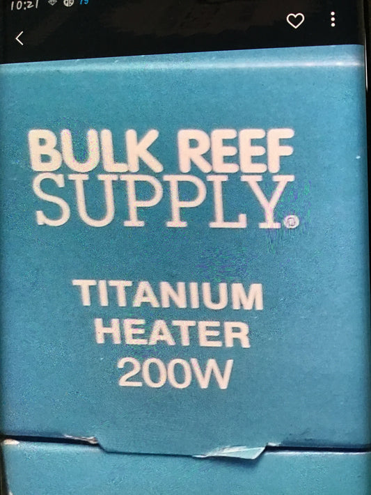 BR 200W Titanium Heater