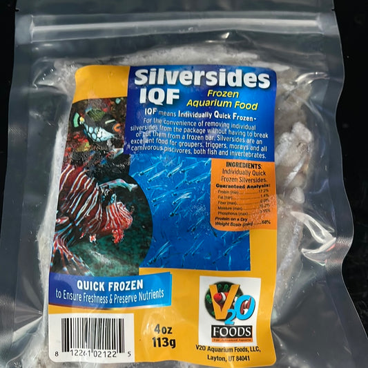 V2o silversides 4oz