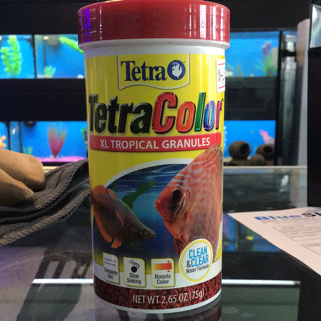 Tetra tetracolor xl tropical granules 2.65oz