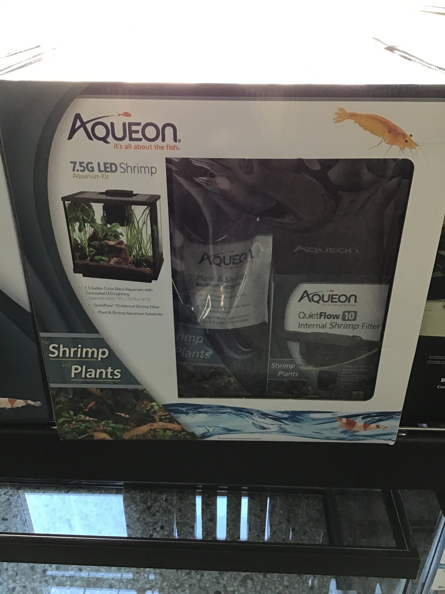 Aqueon shrimp kit 7.5
