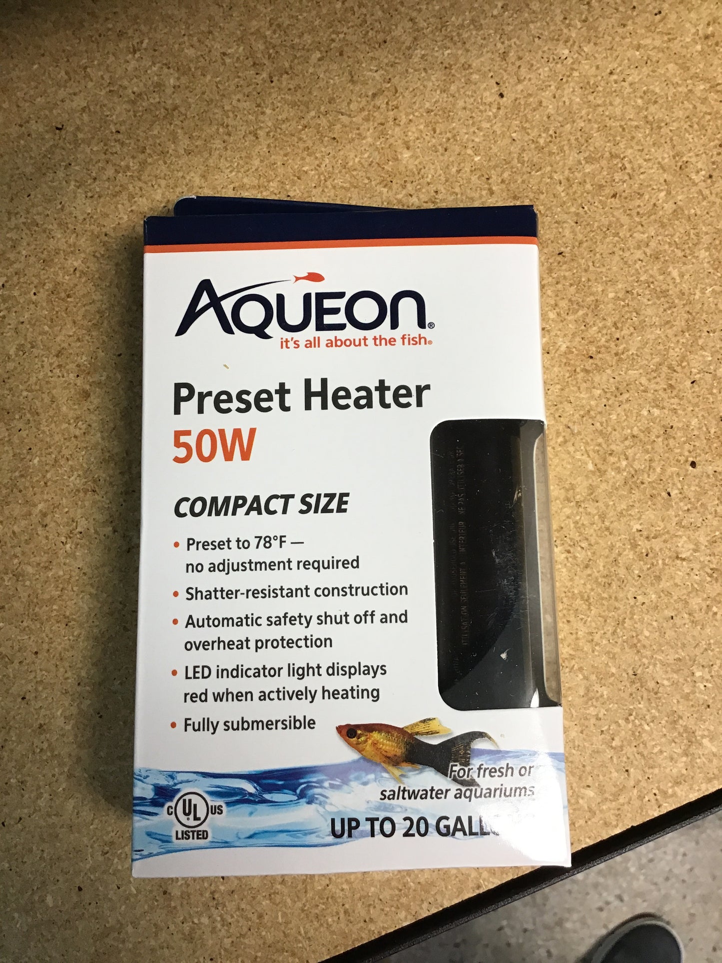 Aqueon 50 watt Preset Heater