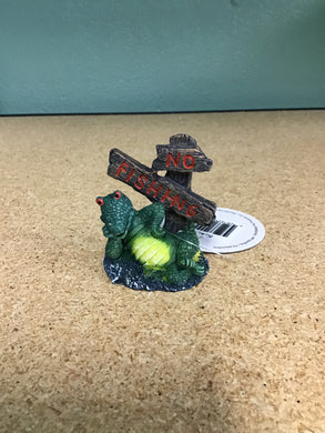 No fishing Croc