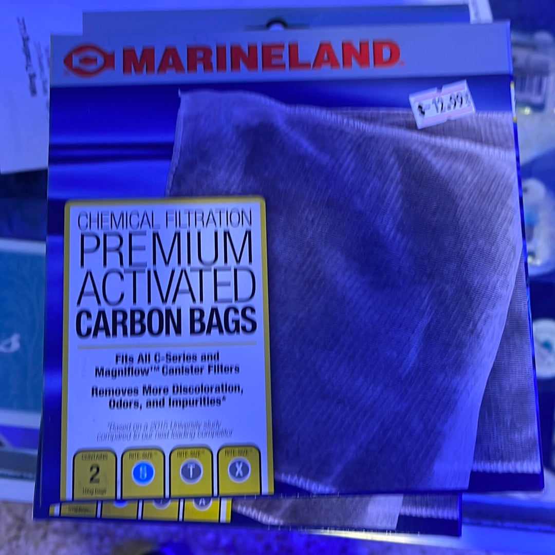 Marineland Premium Activated Carbon Bags All C-series Canister Filters