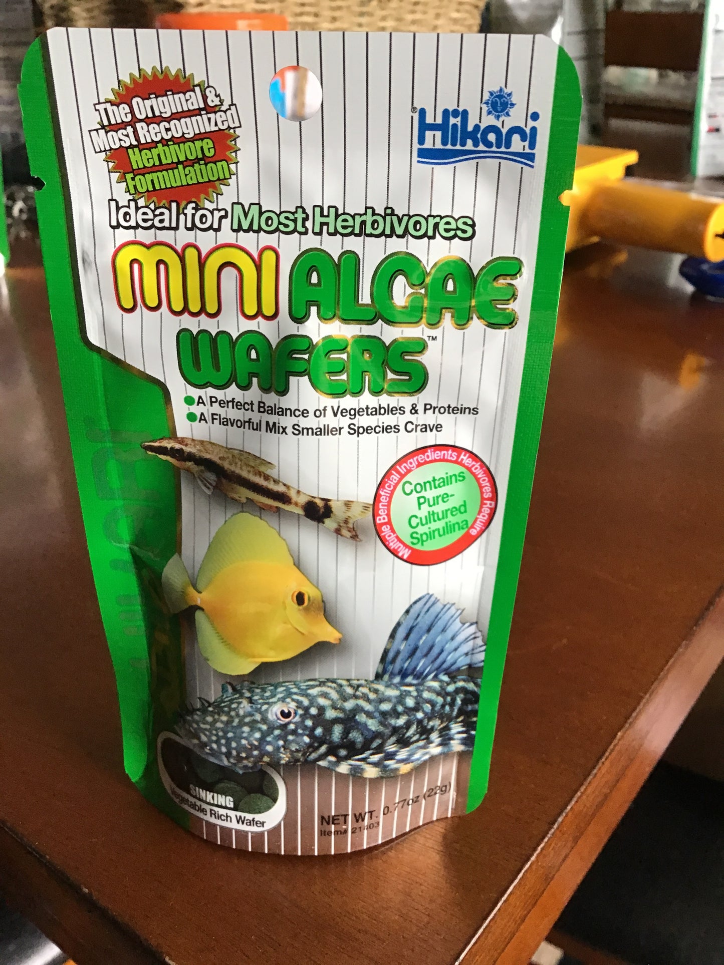 Hikari Mini Algae Wafers .77 oz