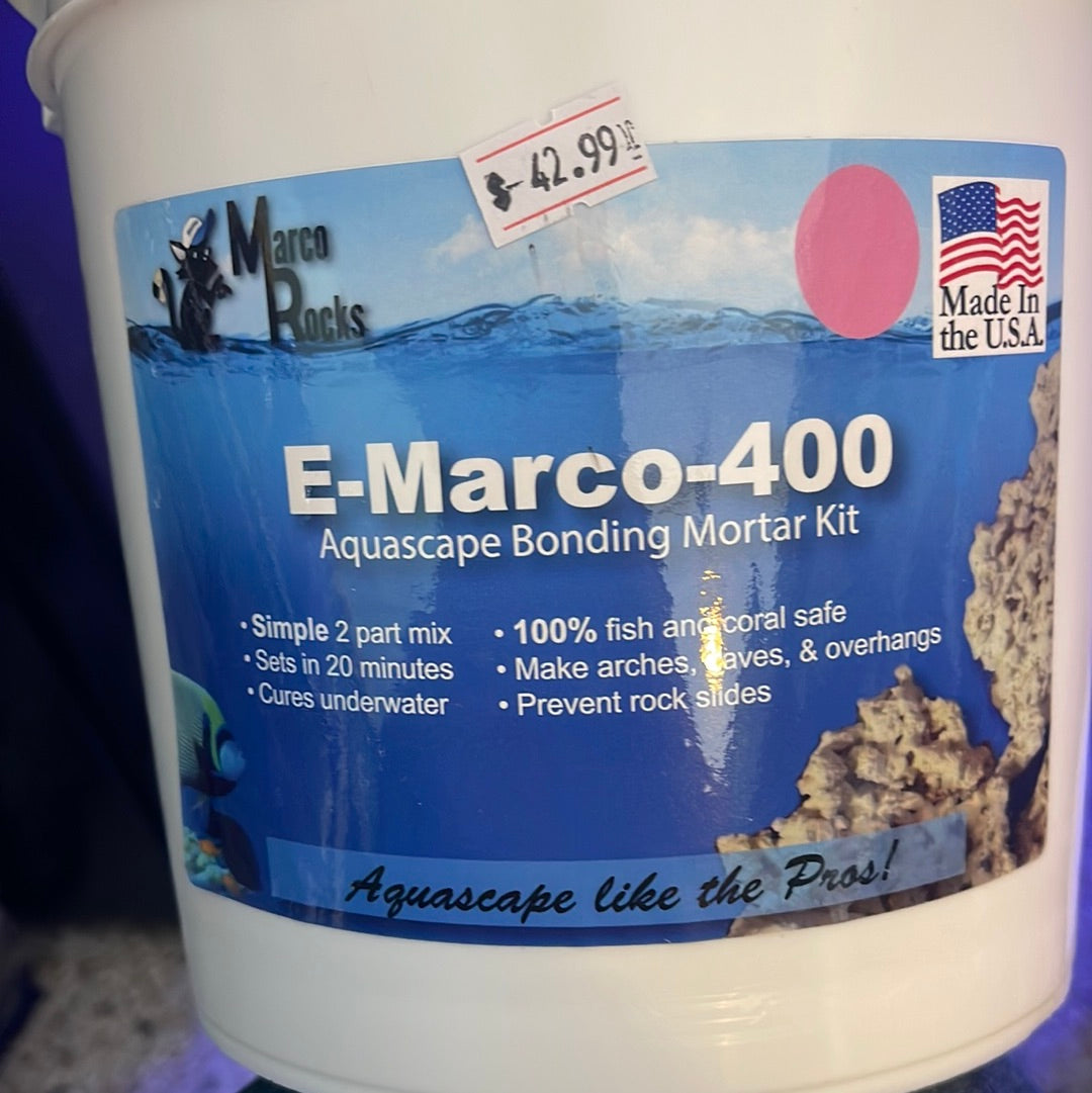 MacroRocks E-Marco-400 Aquascaping Mortar Complete Kit - Pink